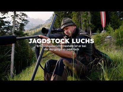 LUCHS - teleskopierbarer Carbon-Glasfaser Jagdstock